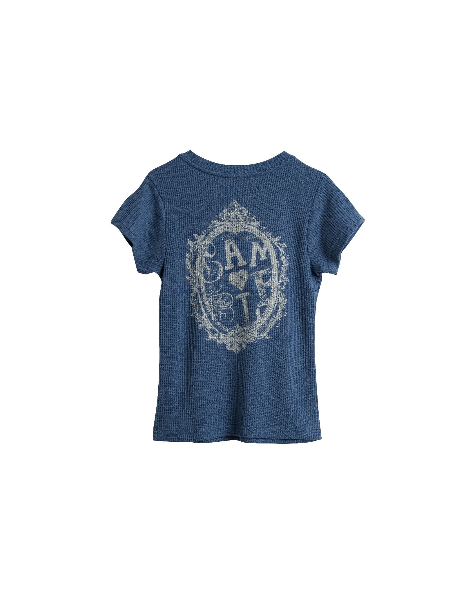 AMOUR BABY TEE / BLUE