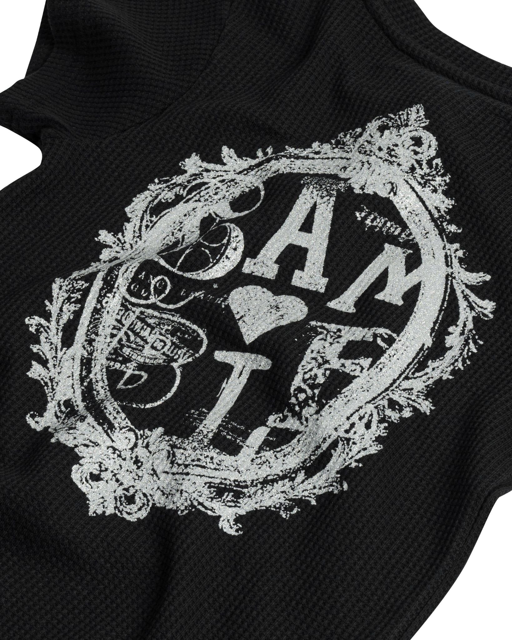AMOUR BABY TEE / BLACK