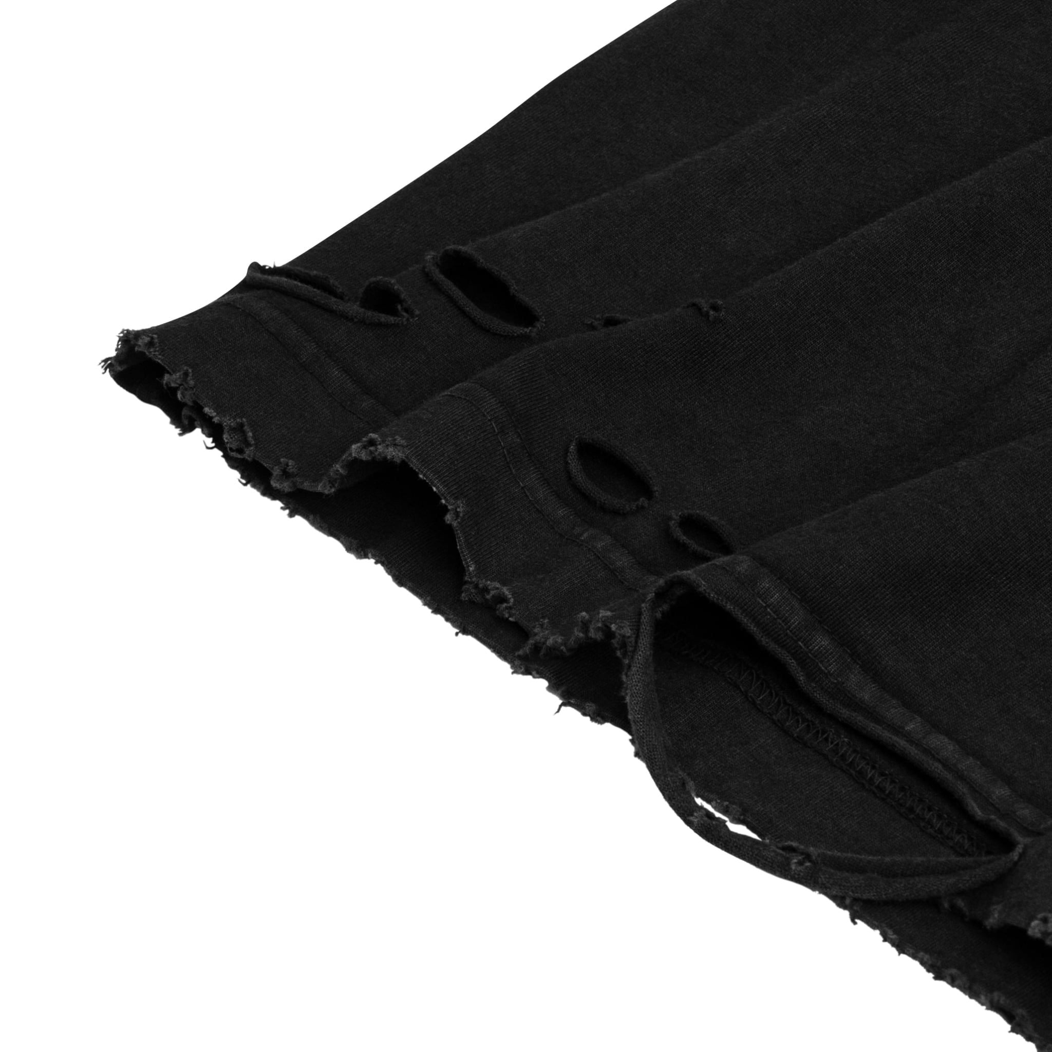 BROKEN V TEE / BLACK