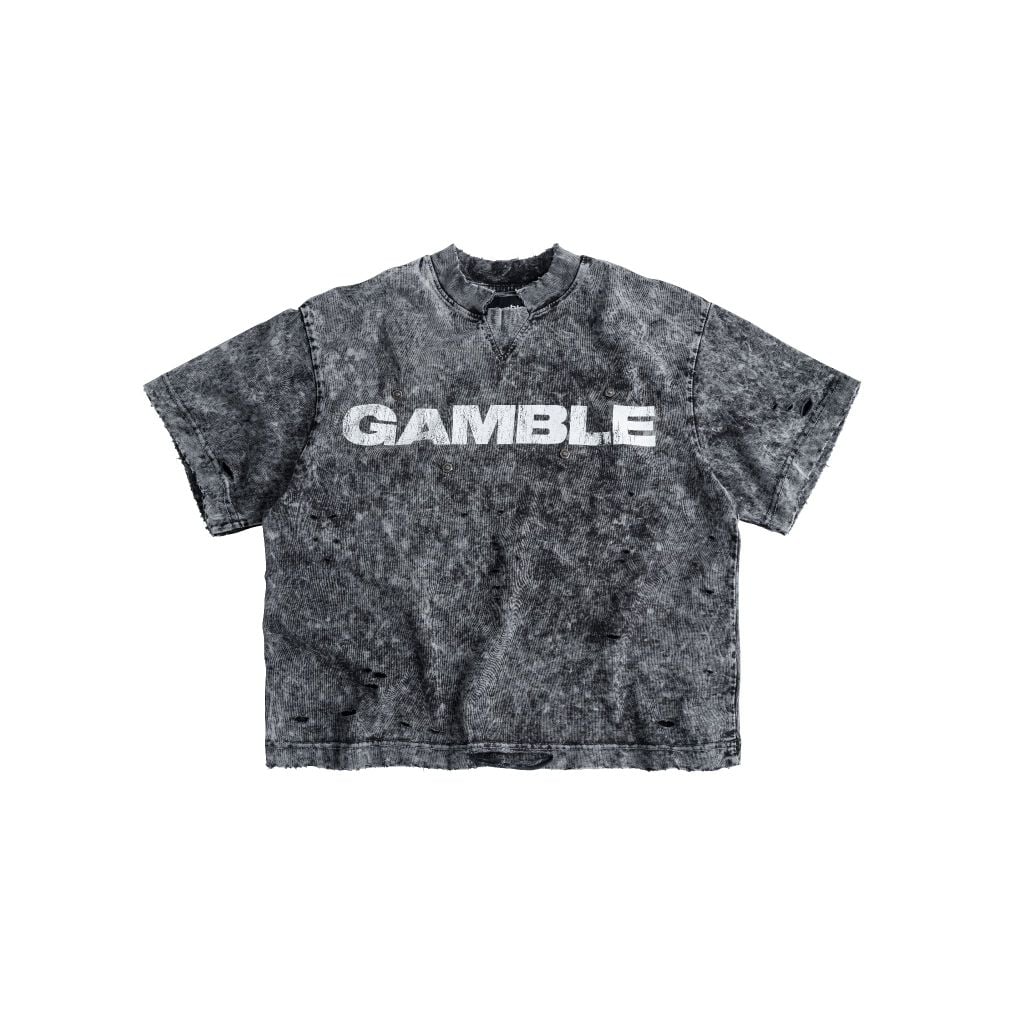 BROKEN V TEE / GRAPHITE