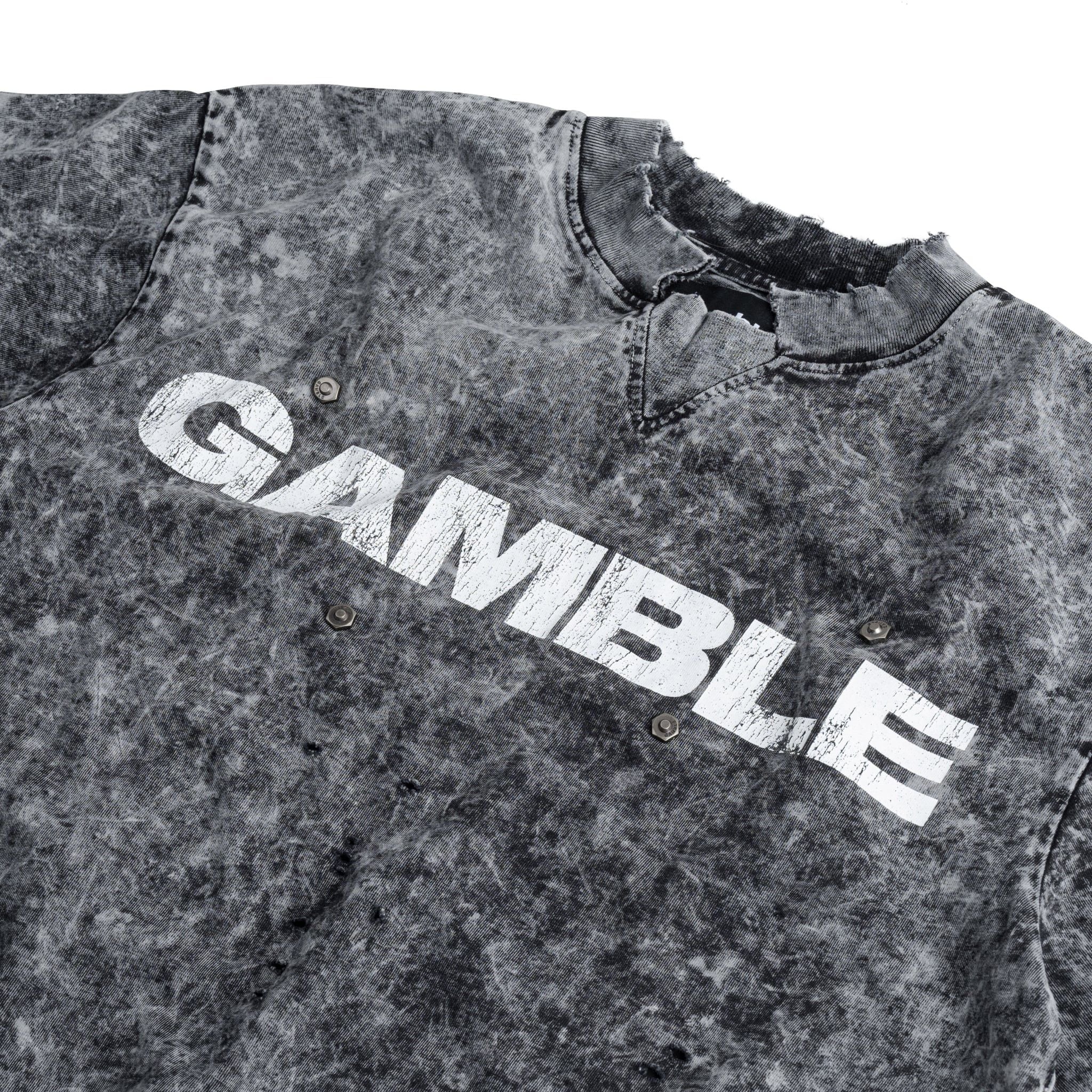 BROKEN V TEE / GRAPHITE
