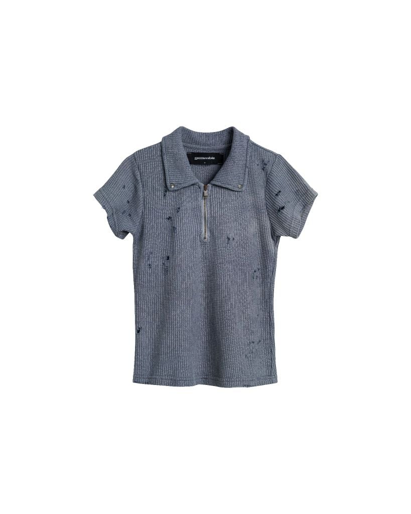 AMOUR BABY POLO / SLATE