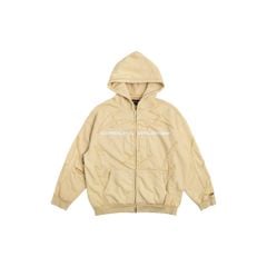 TRIBAL FULLZIP HOODIE / BUTTER