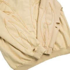 TRIBAL FULLZIP HOODIE / BUTTER