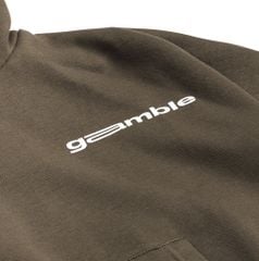 LOGO BOXY HOODIE / COFFEE