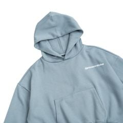 LOGO BOXY HOODIE / MIST