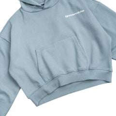 LOGO BOXY HOODIE / MIST