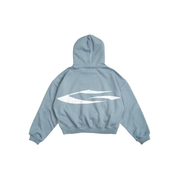  LOGO BOXY HOODIE / MIST 