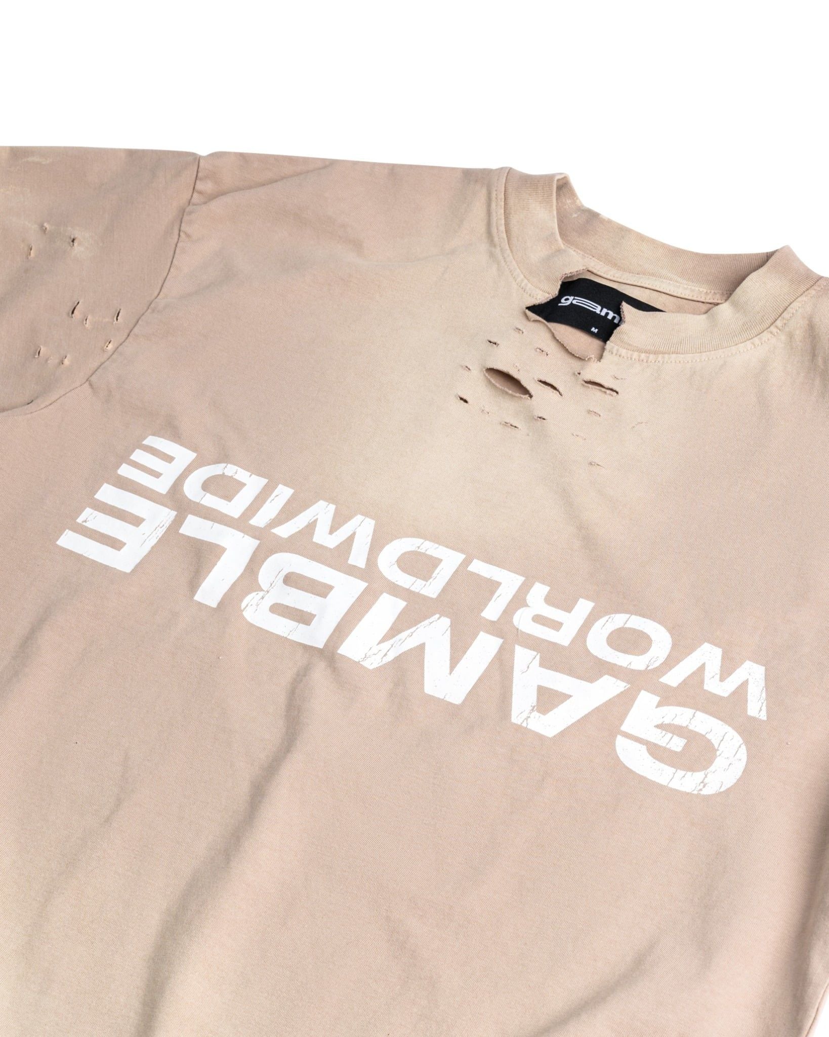 UPSIDE DOWN TEE / DUST