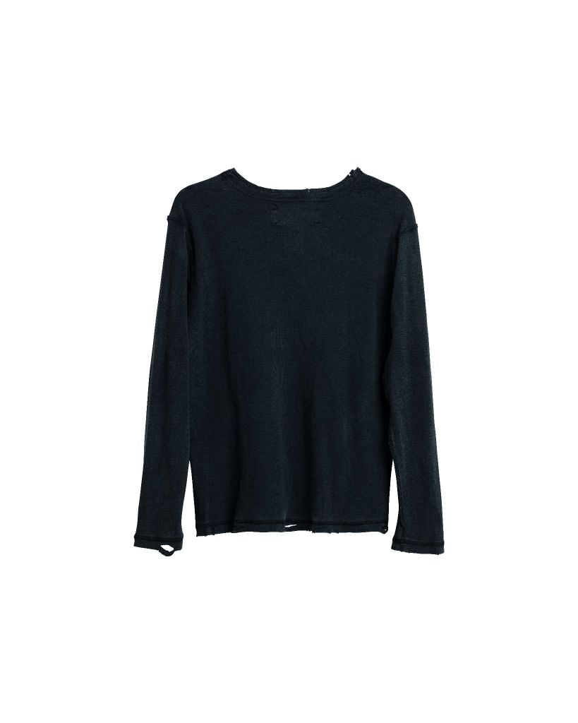 LONG SLEEVE TEE / CHARCOAL