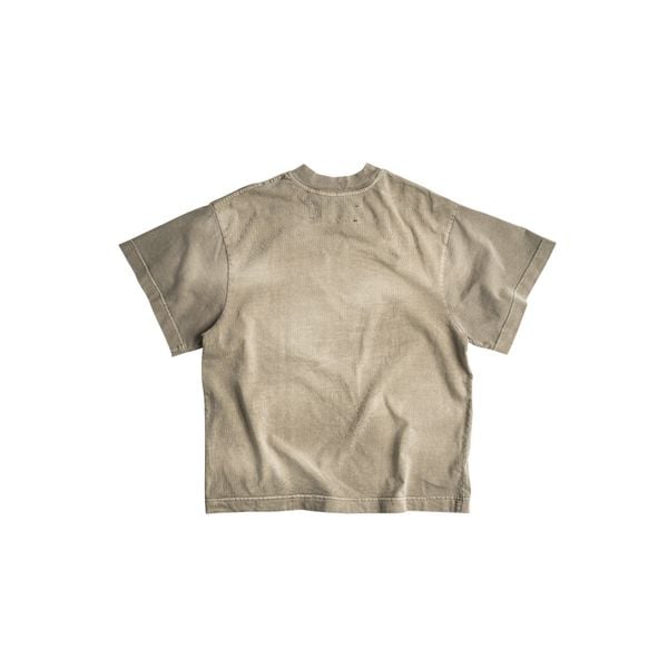  WASHED BOXY TEE / DUNE 