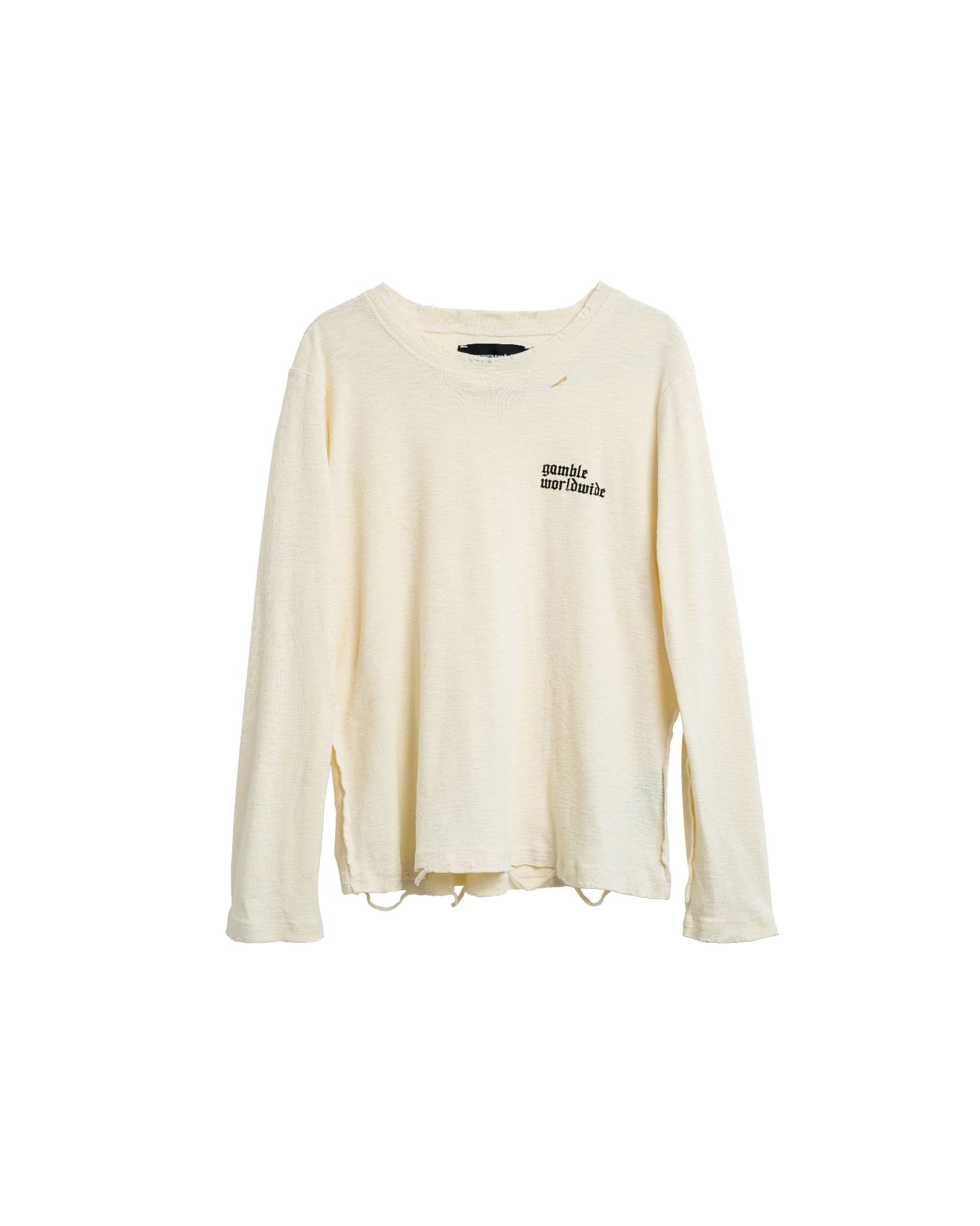 LONG SLEEVE TEE / BUTTER