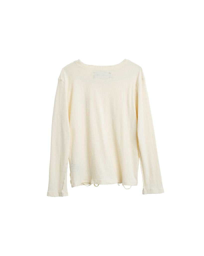LONG SLEEVE TEE / BUTTER