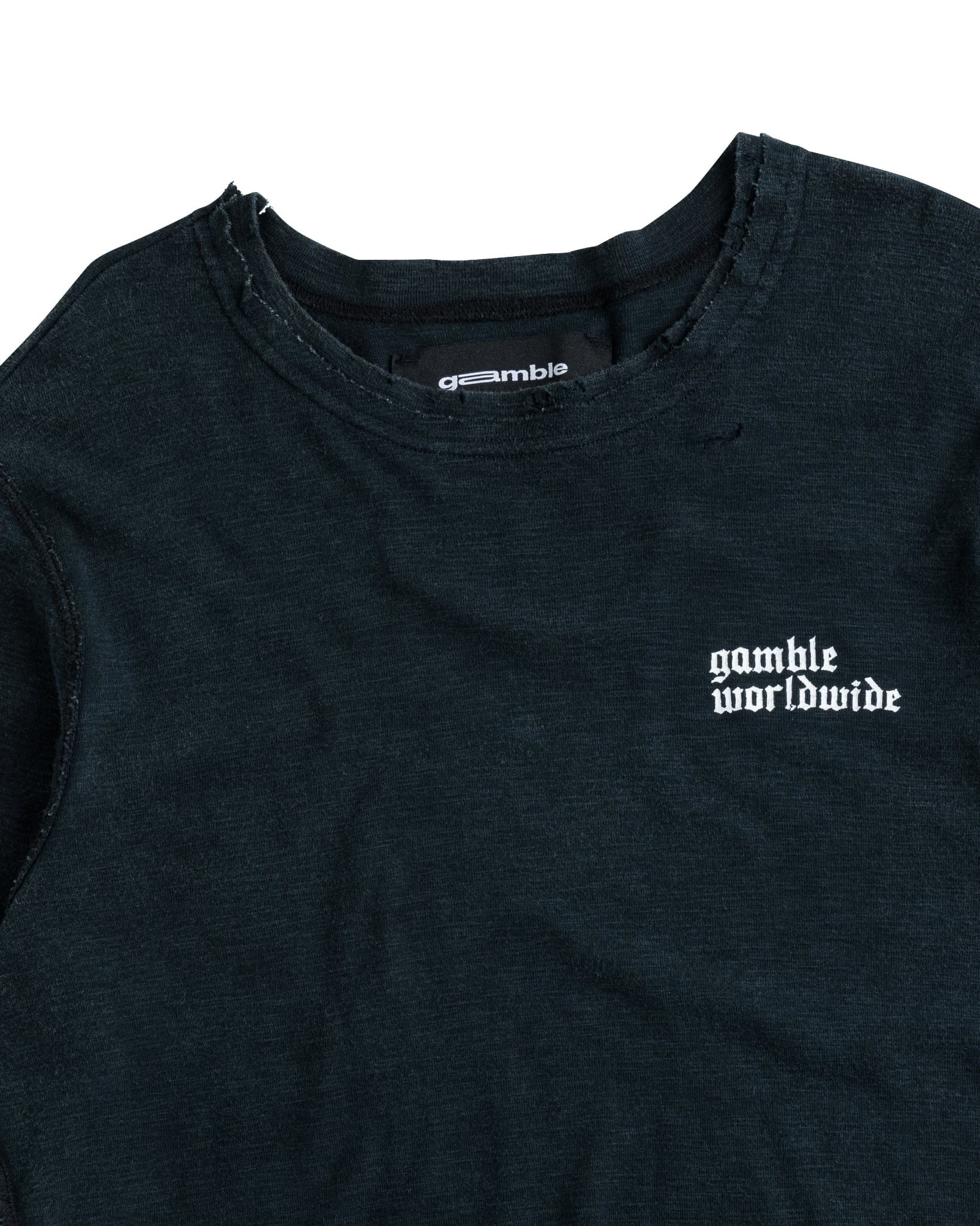 LONG SLEEVE TEE / CHARCOAL