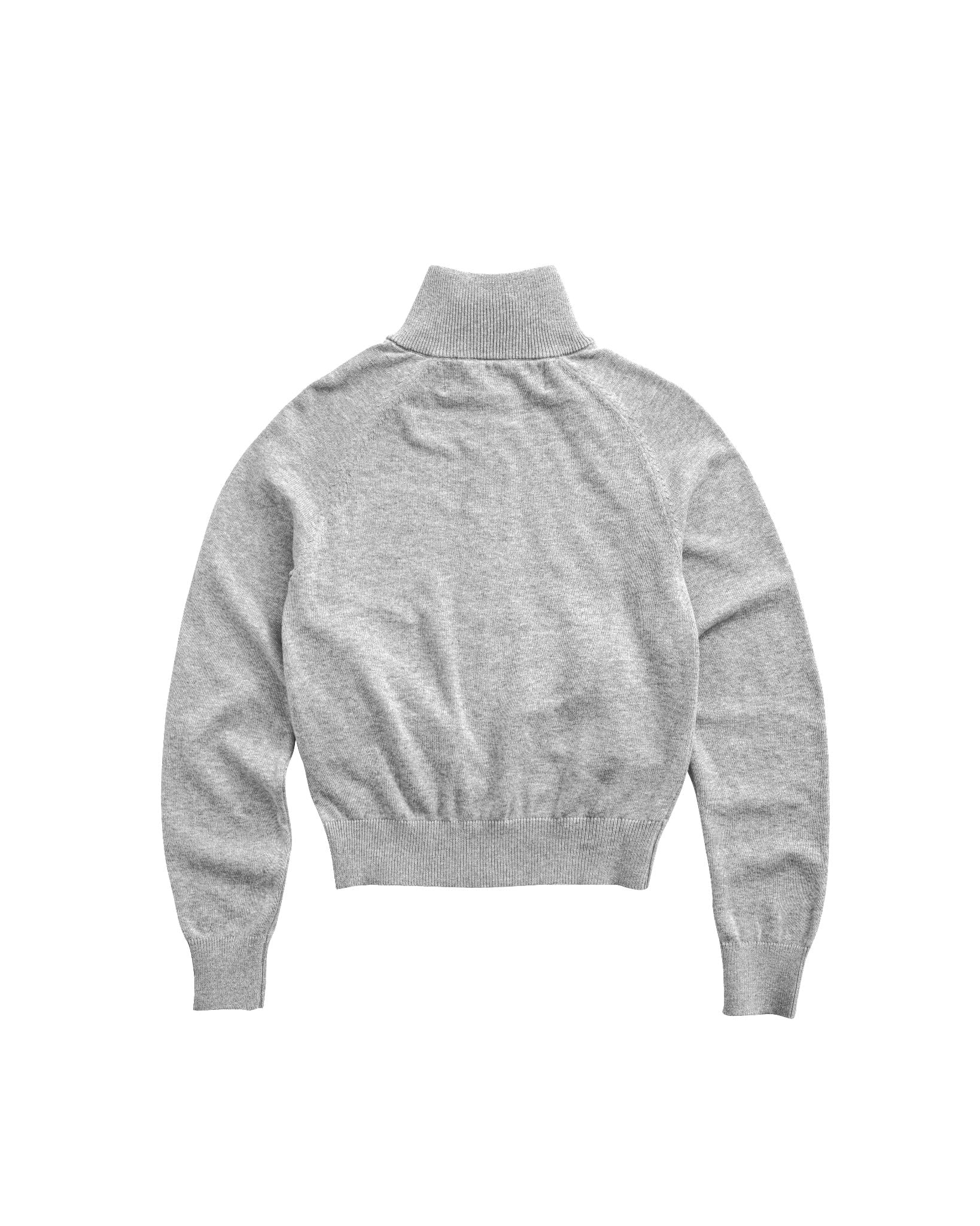 DUAL ZIP KNIT JACKET / GREY