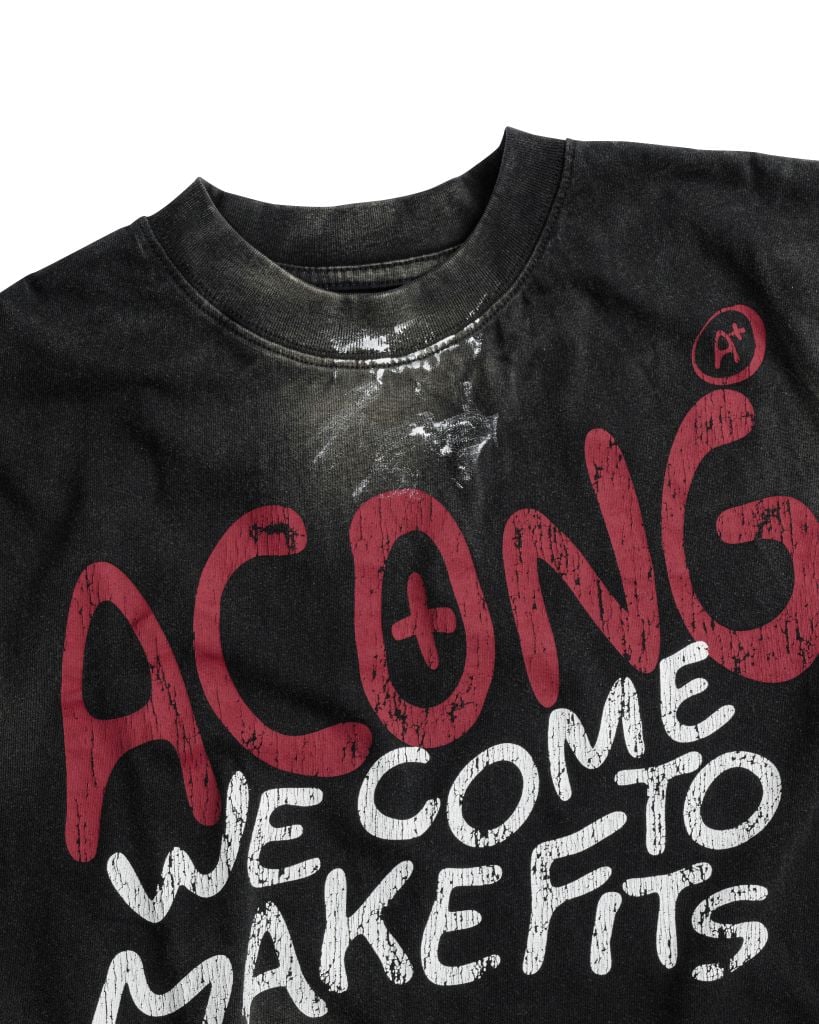 'A CONG' GRAPHIC TEE / BLACK