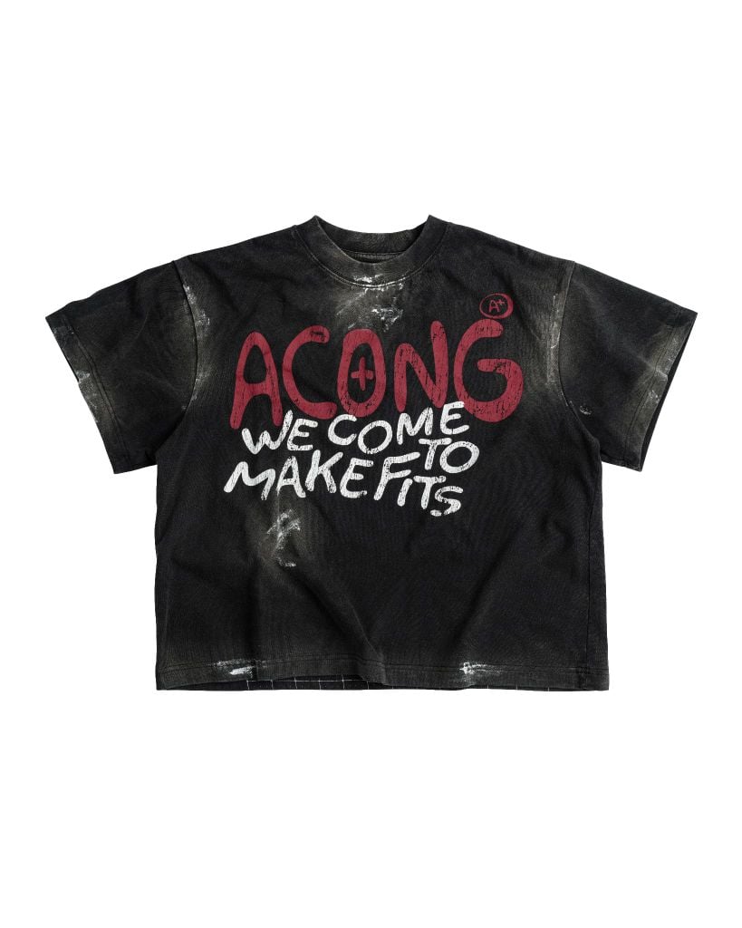 'A CONG' GRAPHIC TEE / BLACK