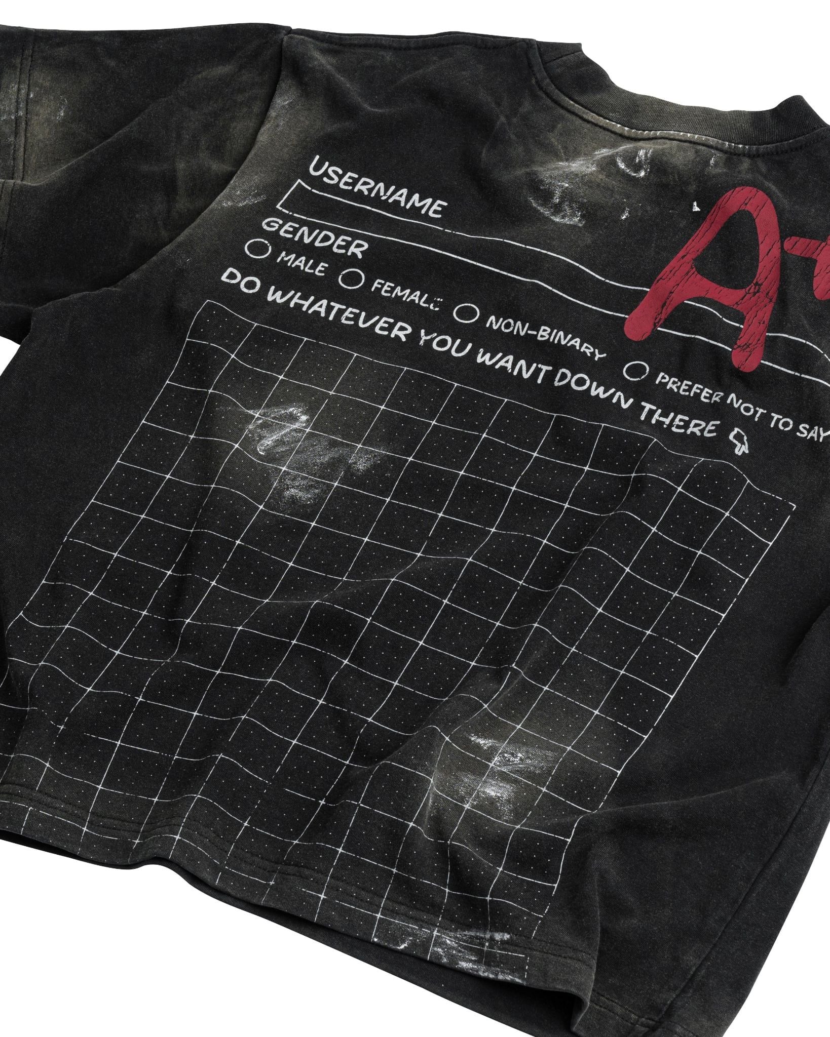 'A CONG' GRAPHIC TEE / BLACK