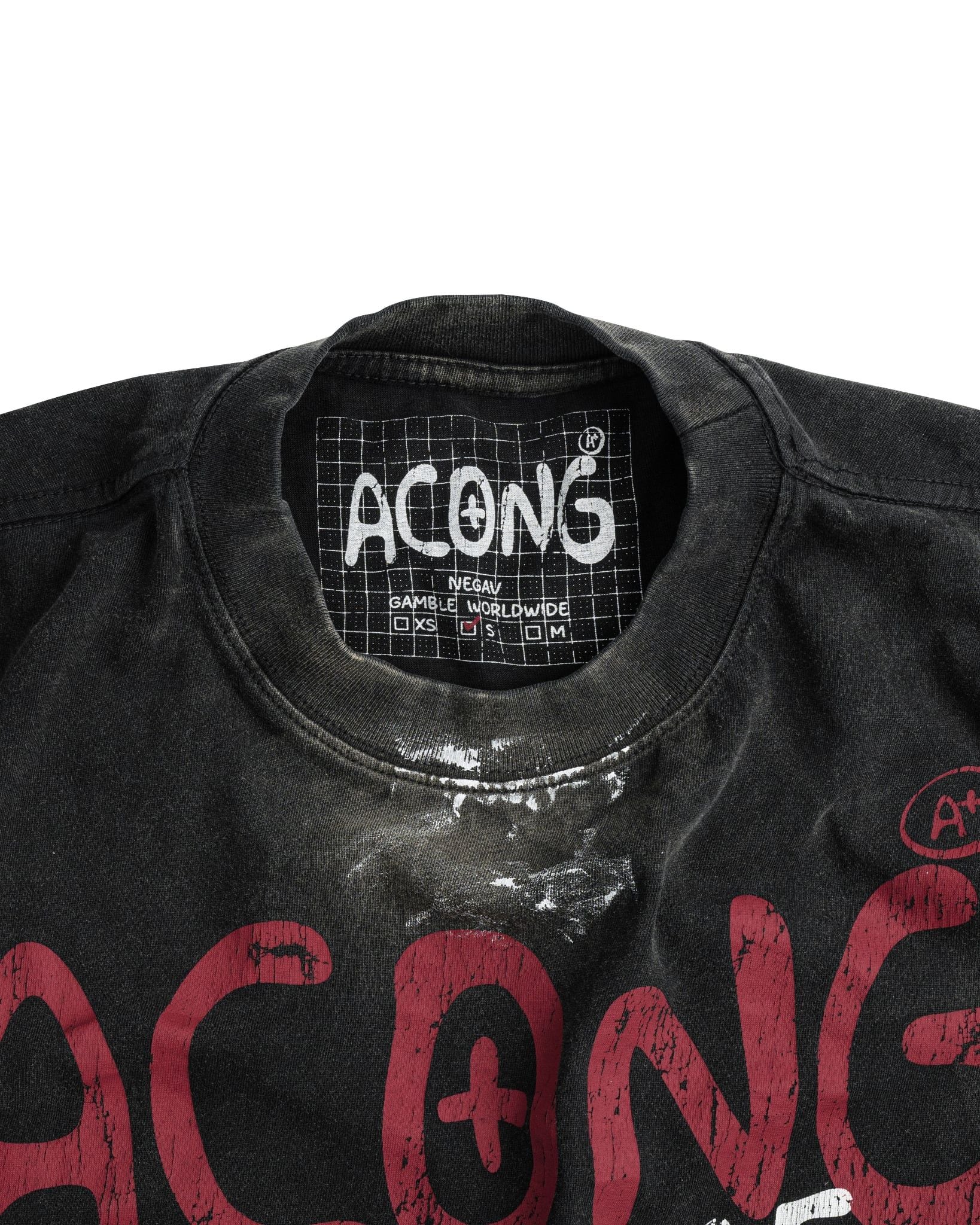 'A CONG' GRAPHIC TEE / BLACK