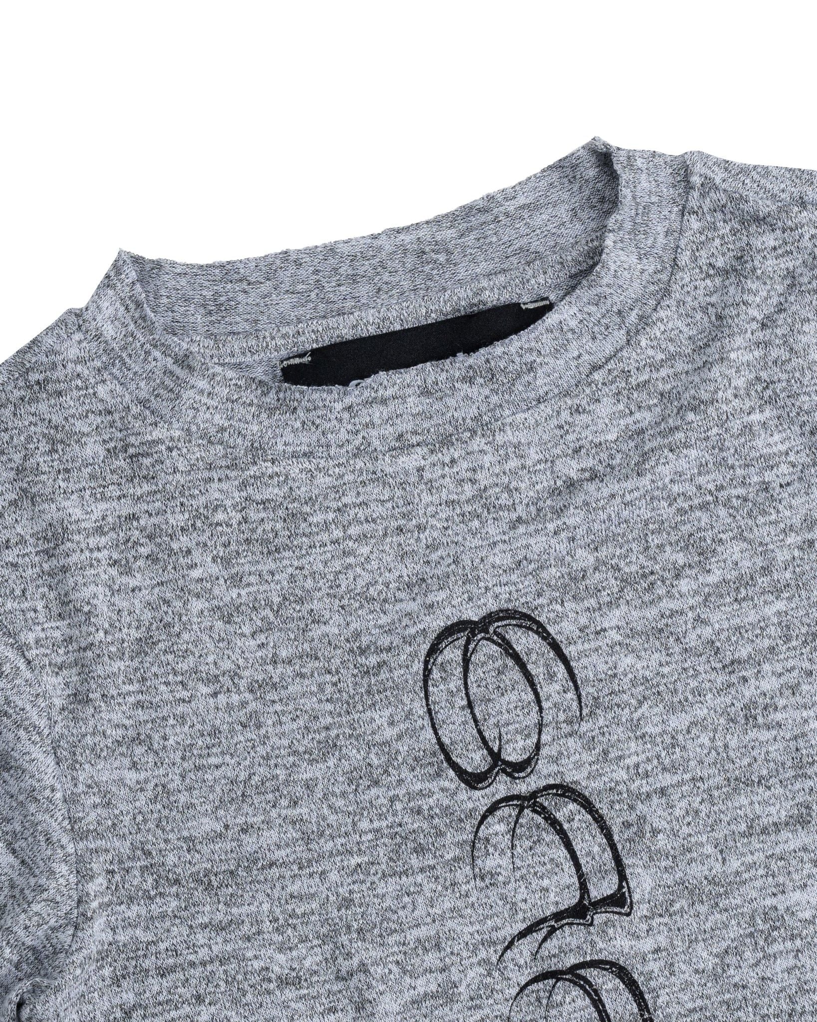 ECLIPSE BABY TEE / GREY