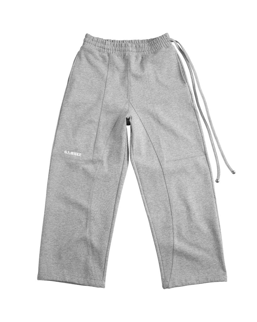 OFFSET SWEATPANTS / GREY