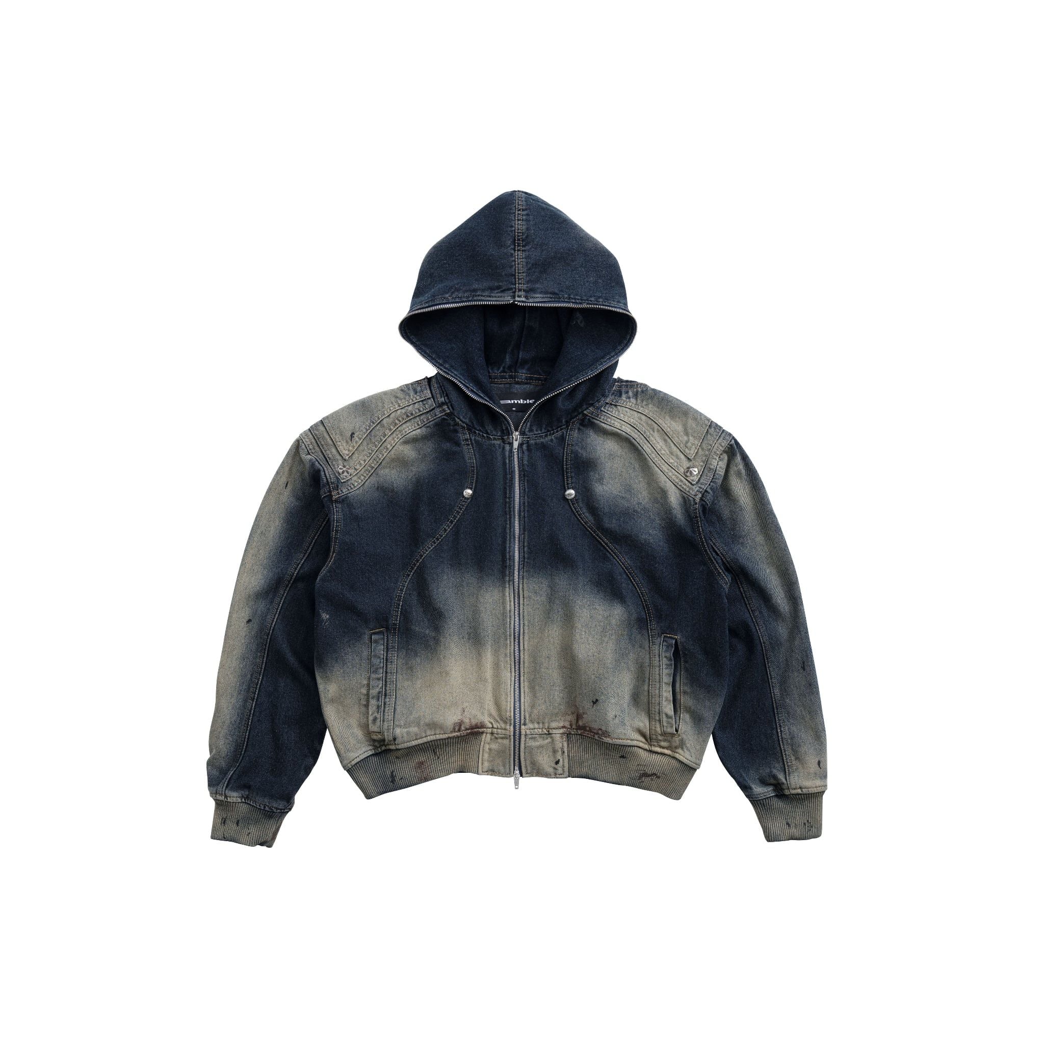 TRASH FULLZIP HOODIE V.3 / BLUE