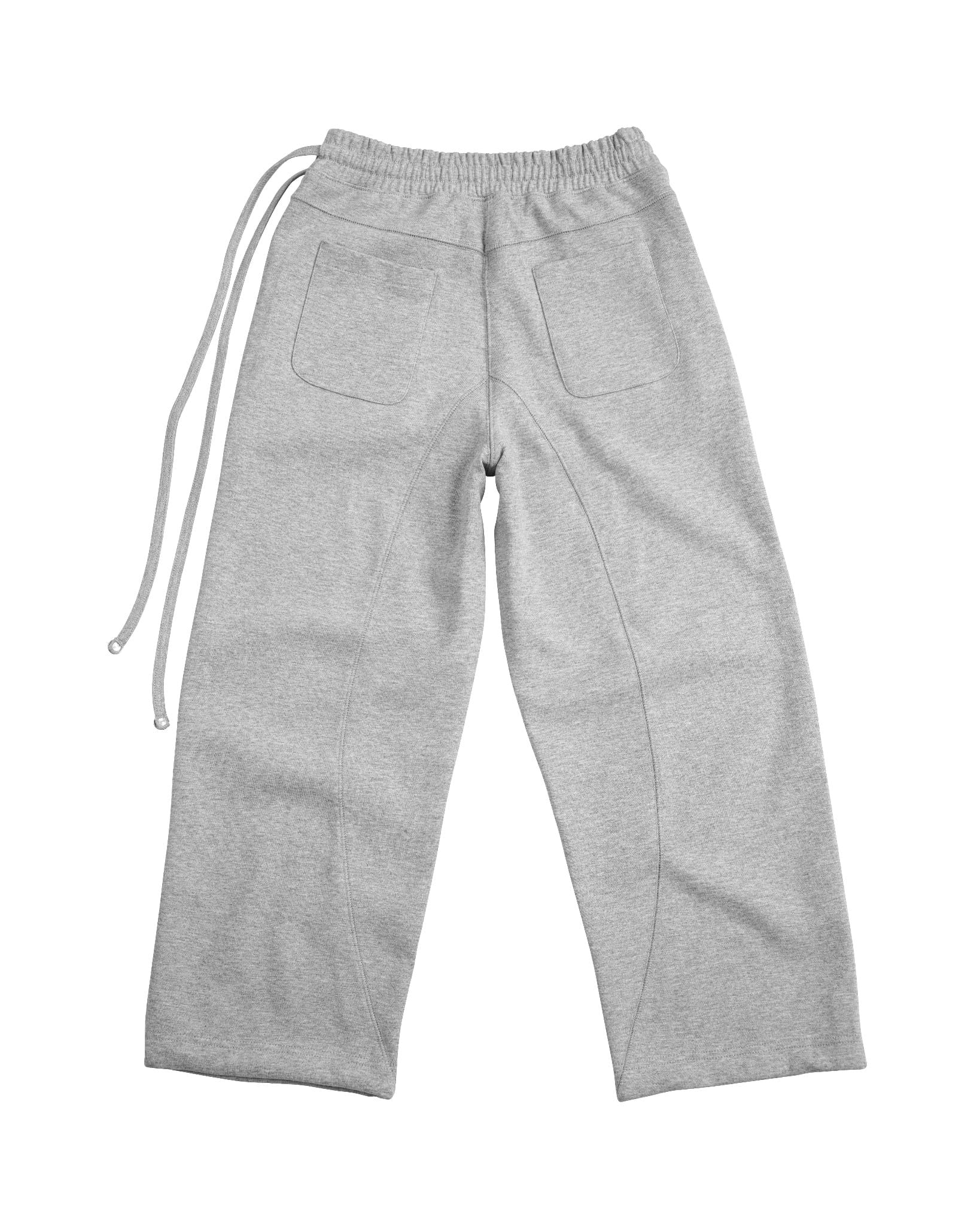 OFFSET SWEATPANTS / GREY