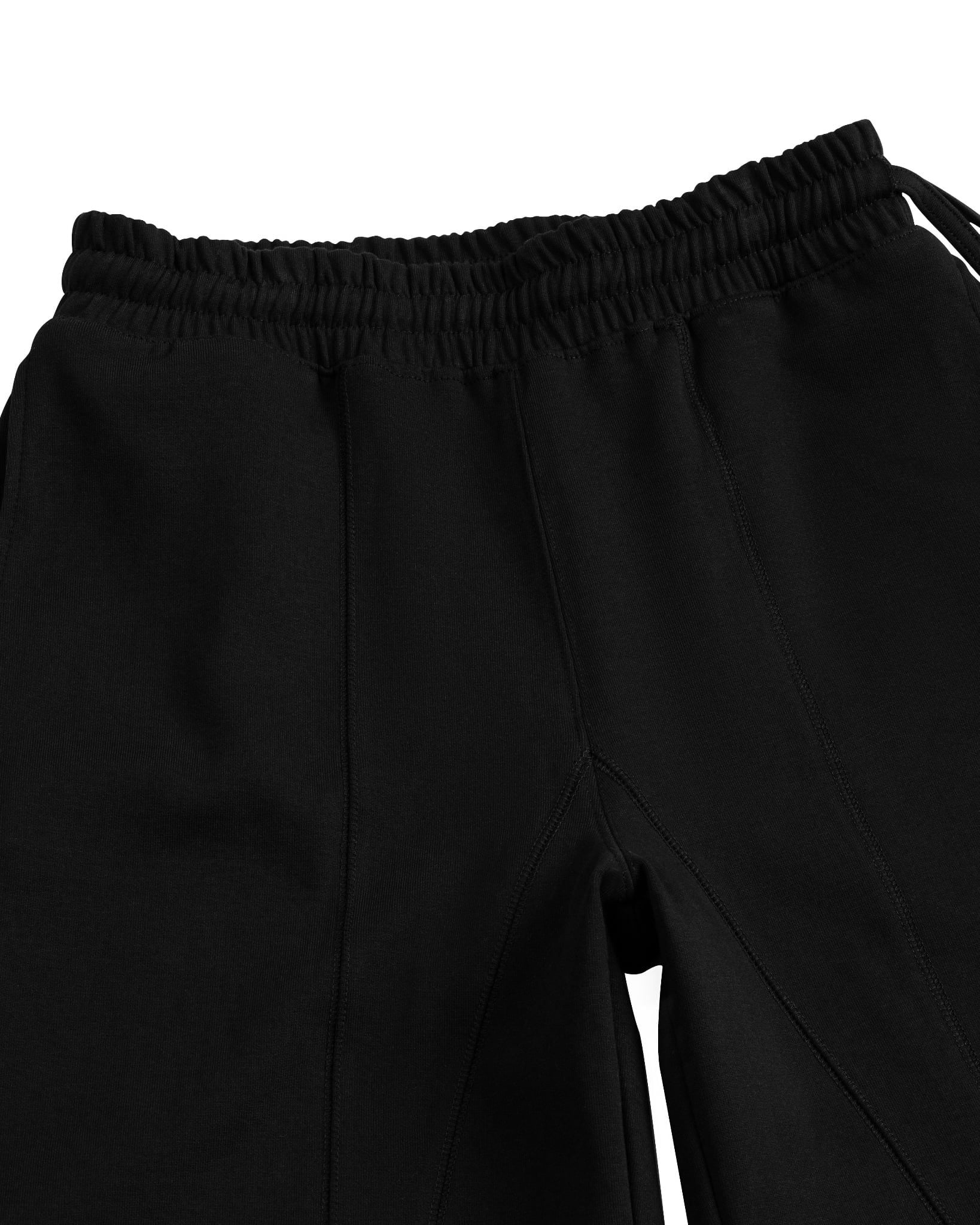 OFFSET SWEATPANTS / BLACK