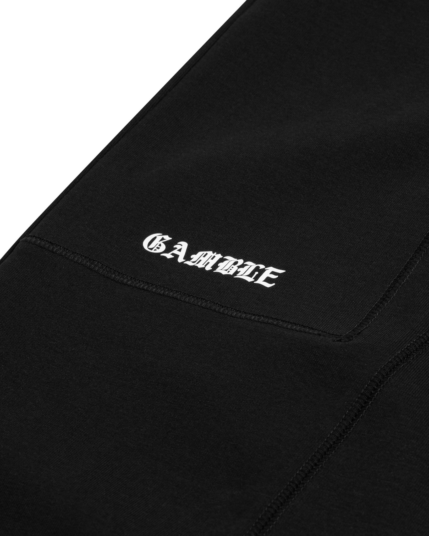 OFFSET SWEATPANTS / BLACK