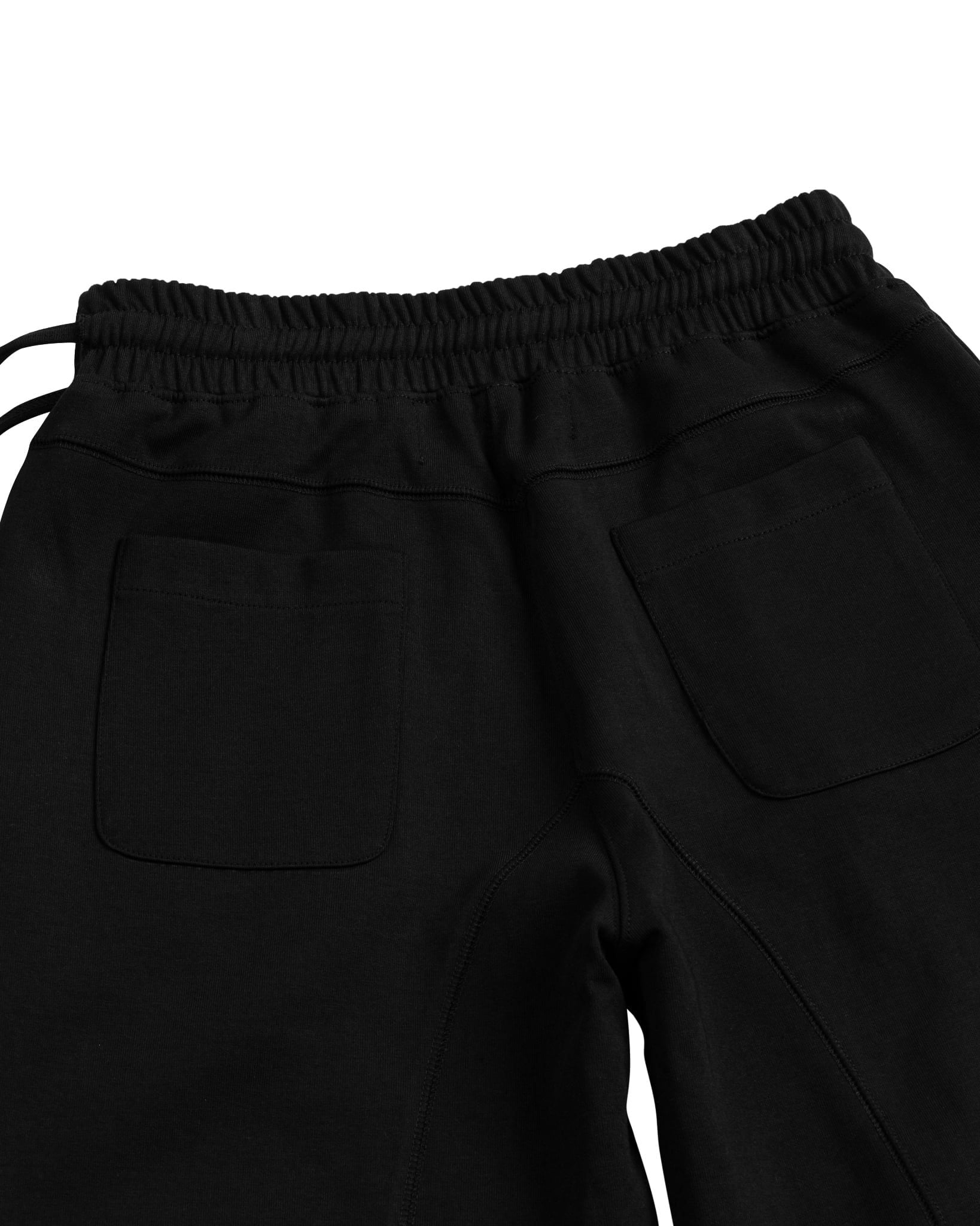OFFSET SWEATPANTS / BLACK