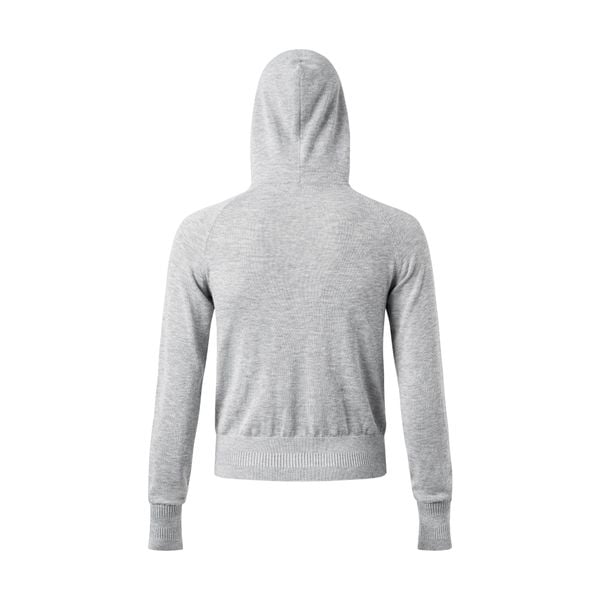  KNIT FULLZIP HOODIE / GREY 
