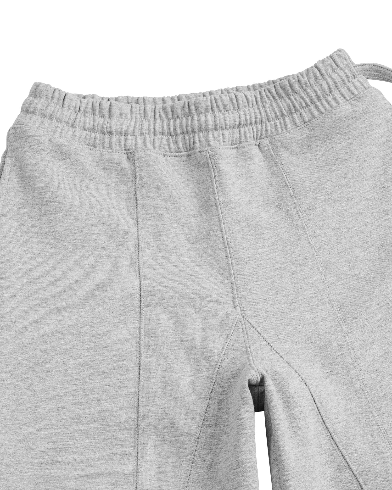 OFFSET SWEATSHORTS / GREY