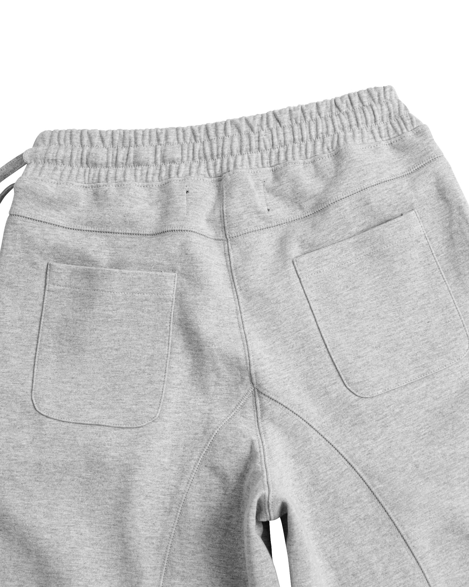 OFFSET SWEATSHORTS / GREY