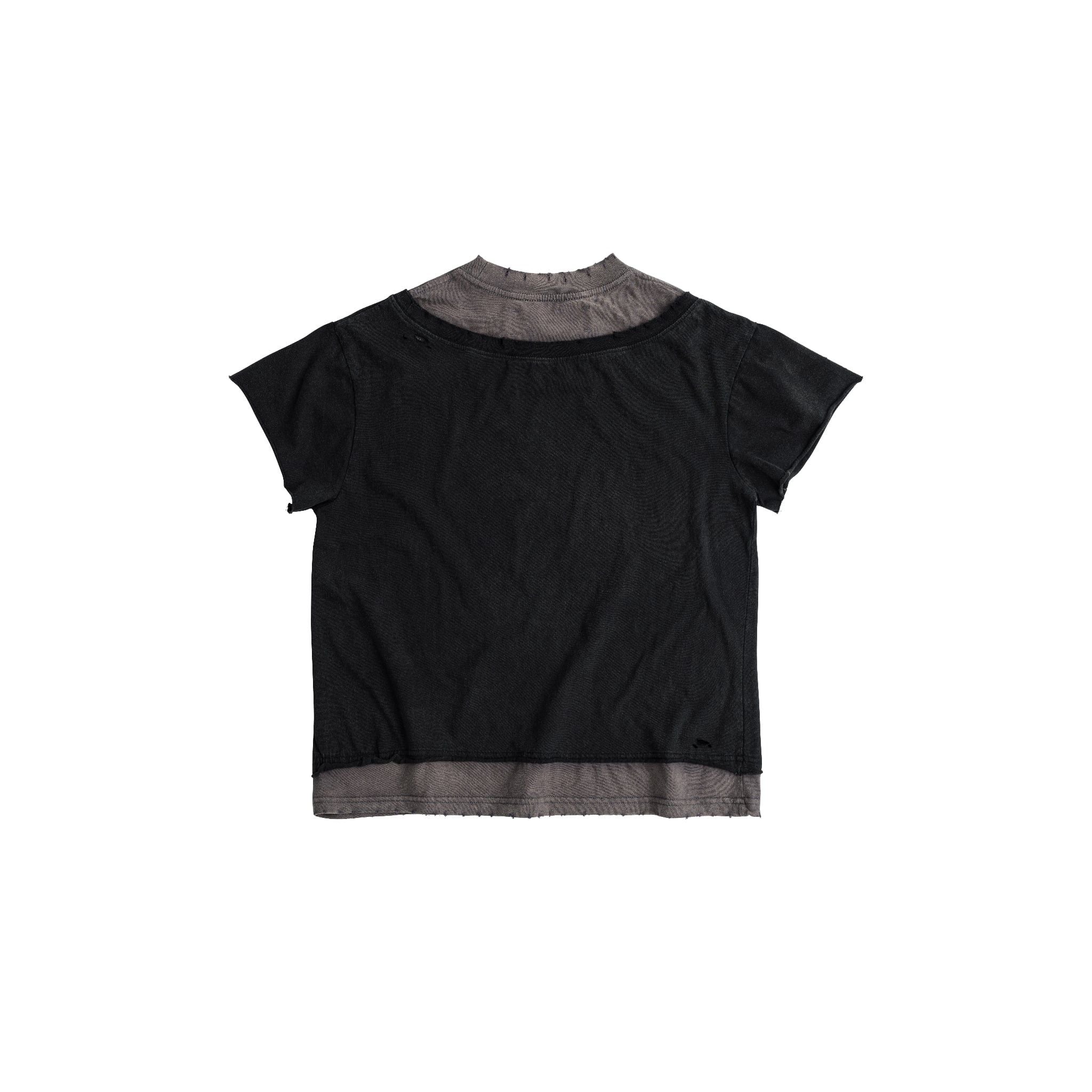 FADE LAYER TEE / BLACK