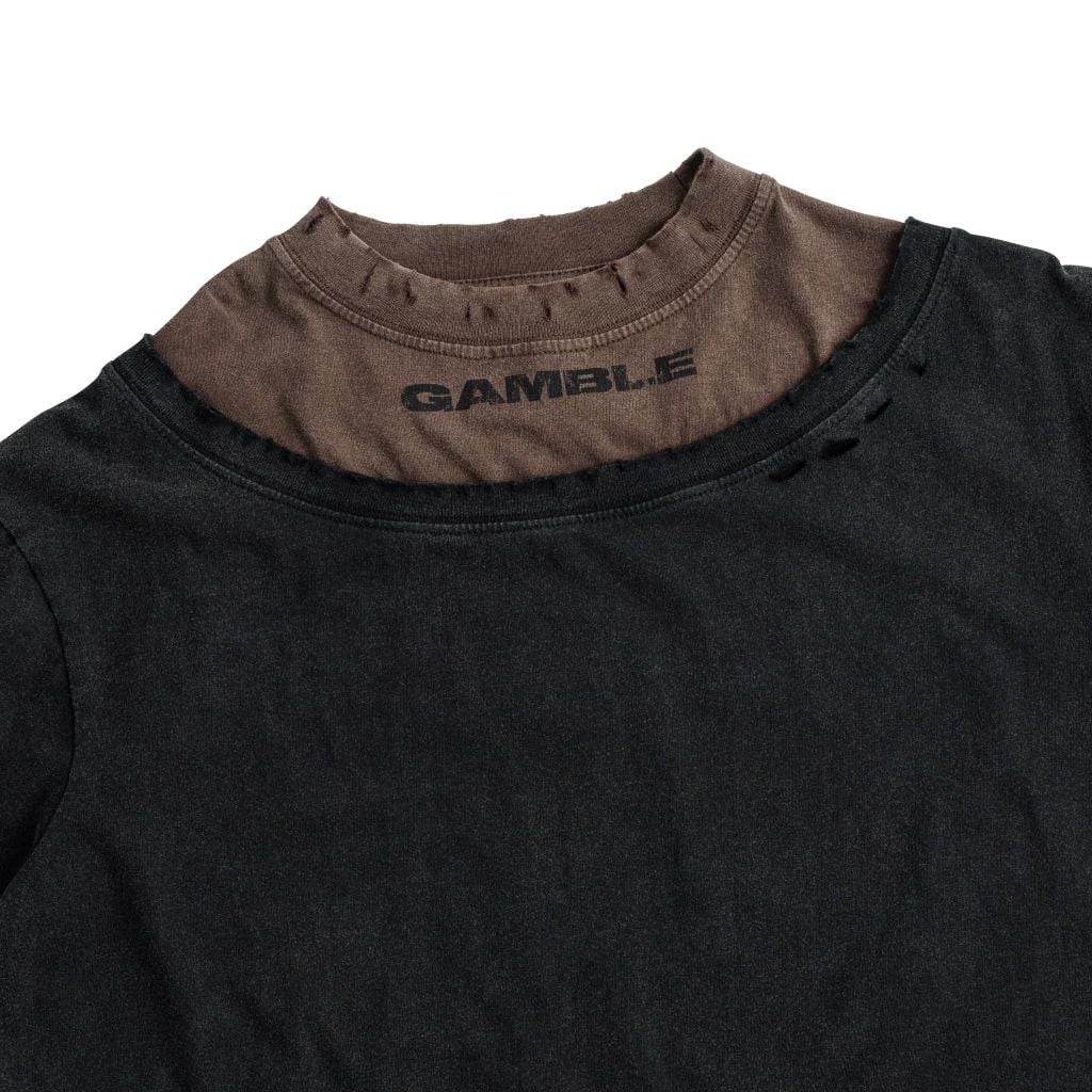 FADE LAYER TEE / UMBER