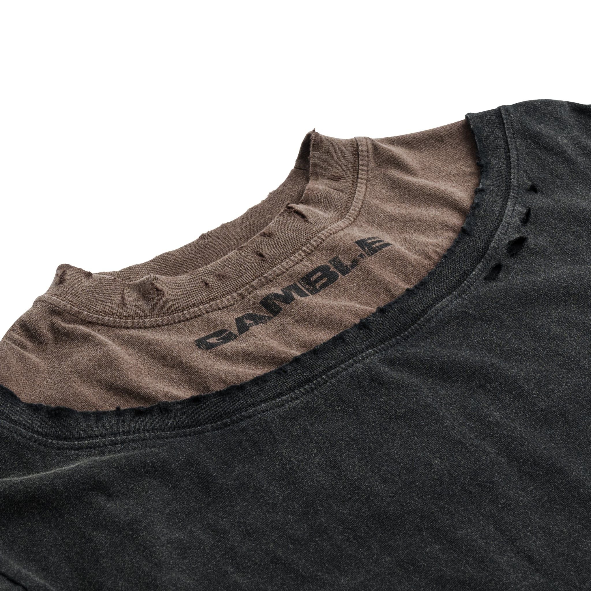 FADE LAYER TEE / UMBER