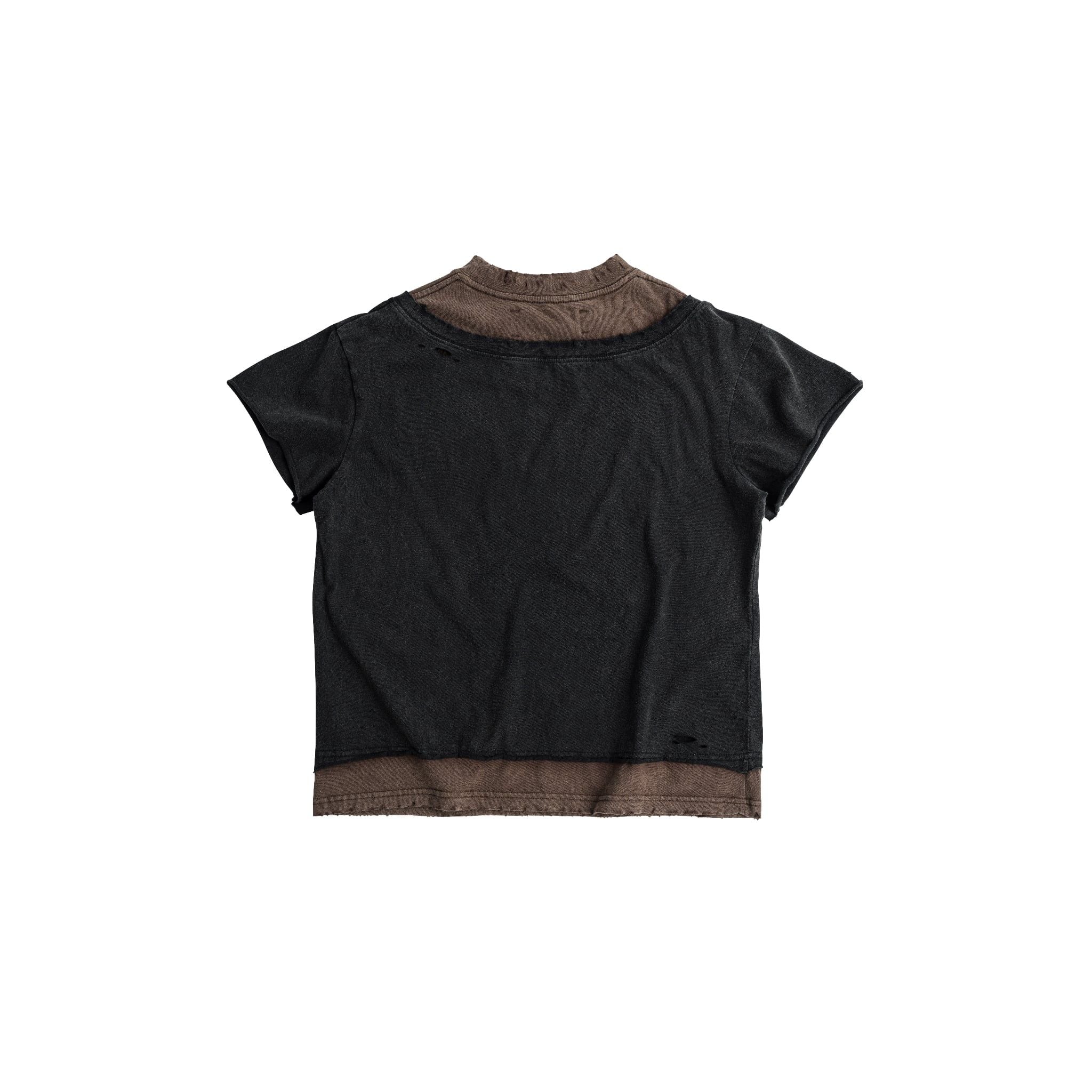 FADE LAYER TEE / UMBER