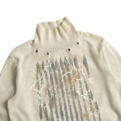 RIFT LONGSLEEVE RIB TEE / IVORY