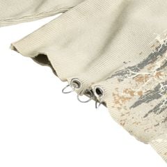 RIFT LONGSLEEVE RIB TEE / IVORY