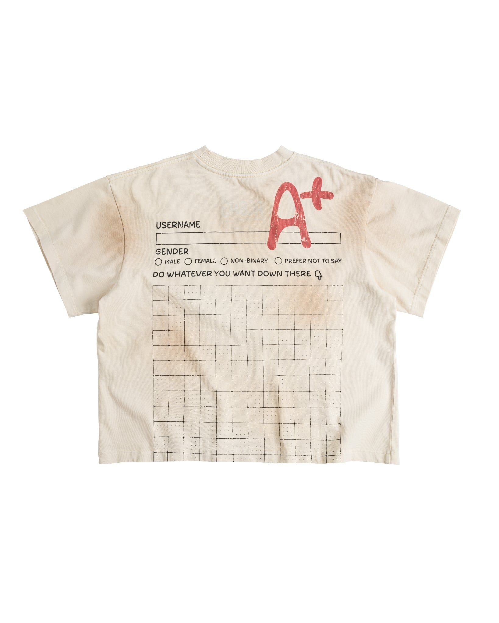 'A CONG' GRAPHIC TEE / BEIGE