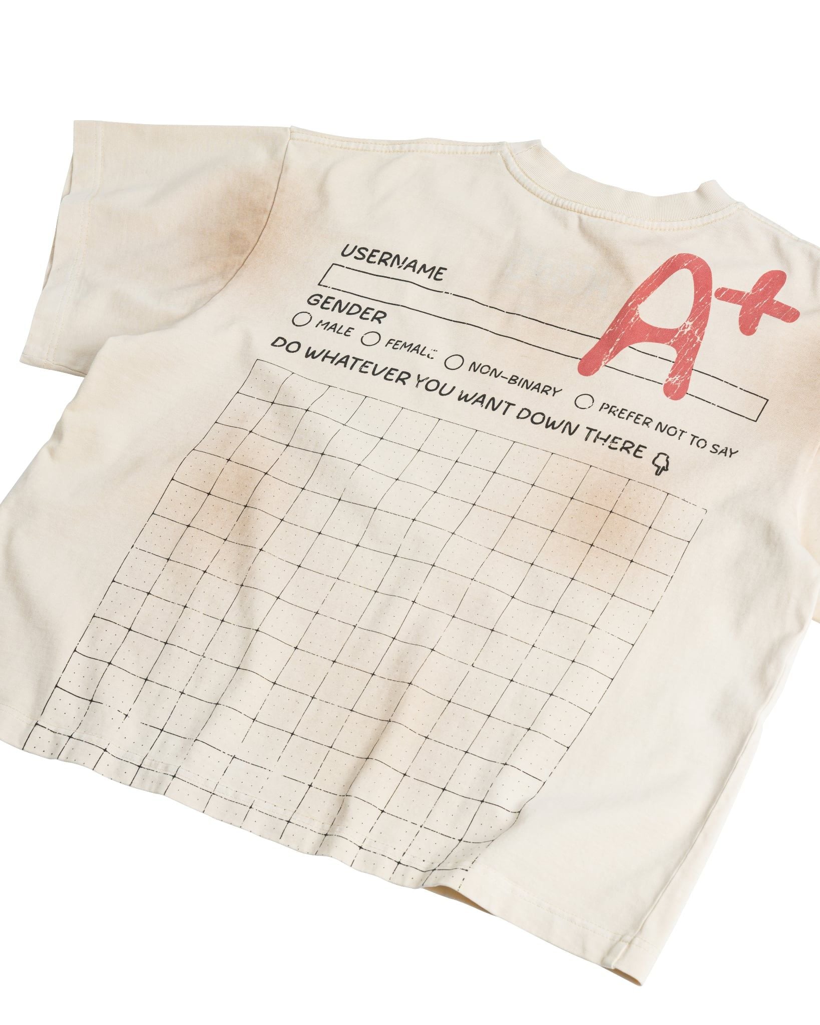 'A CONG' GRAPHIC TEE / BEIGE
