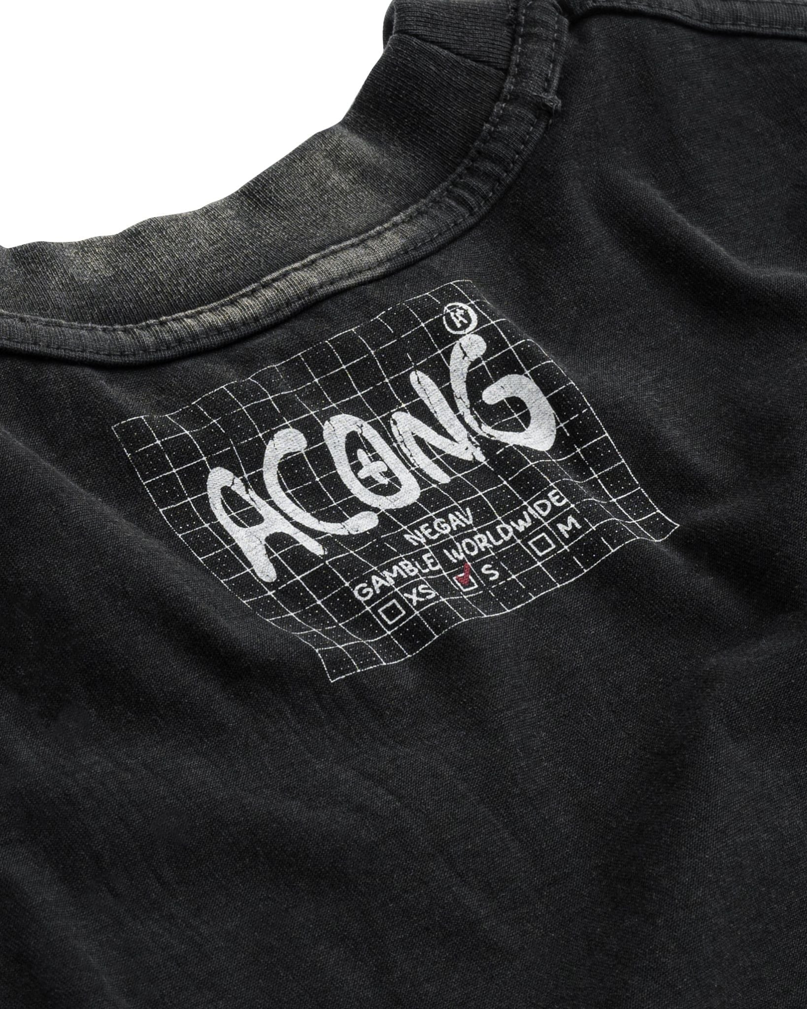 'A CONG' GRAPHIC TEE / BLACK