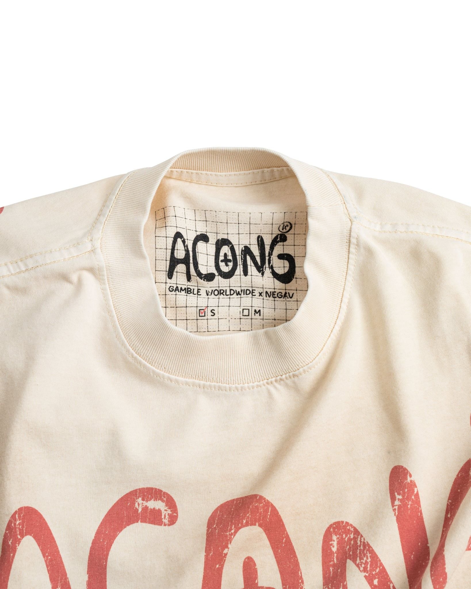 'A CONG' GRAPHIC TEE / BEIGE