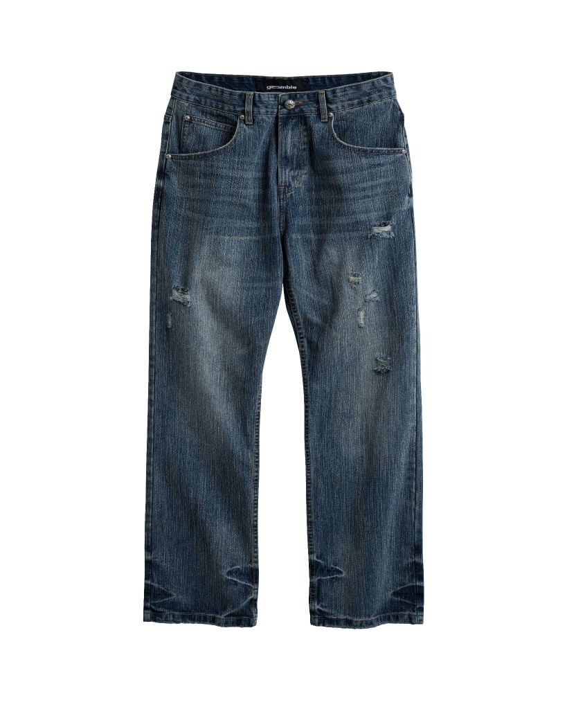 BOOTCUT JEANS / INDIGO