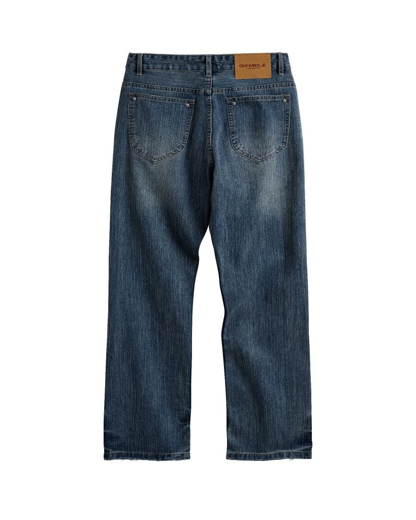 BOOTCUT JEANS / INDIGO