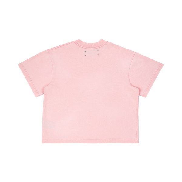  WASHED BOXY TEE / CORAL 