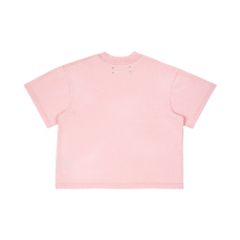 WASHED BOXY TEE / CORAL