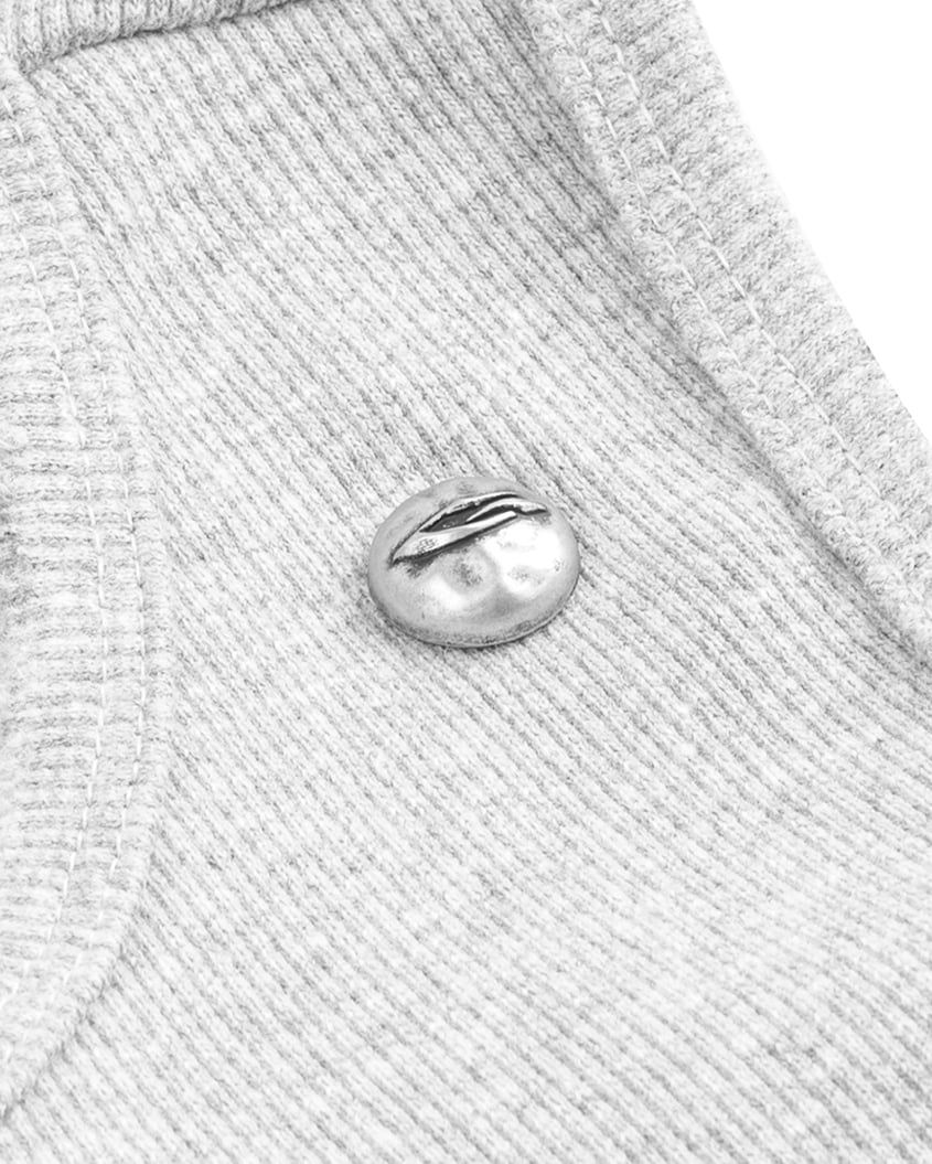 HENLEY TANK TOP / GREY