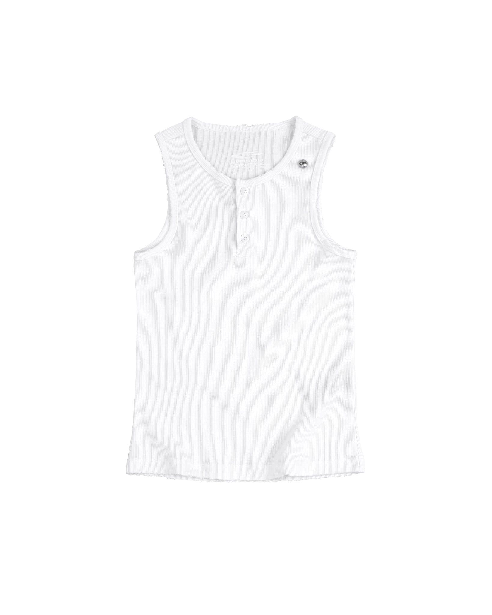 HENLEY TANK TOP / WHITE