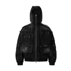 MULTI-P HOODIE / CHARCOAL